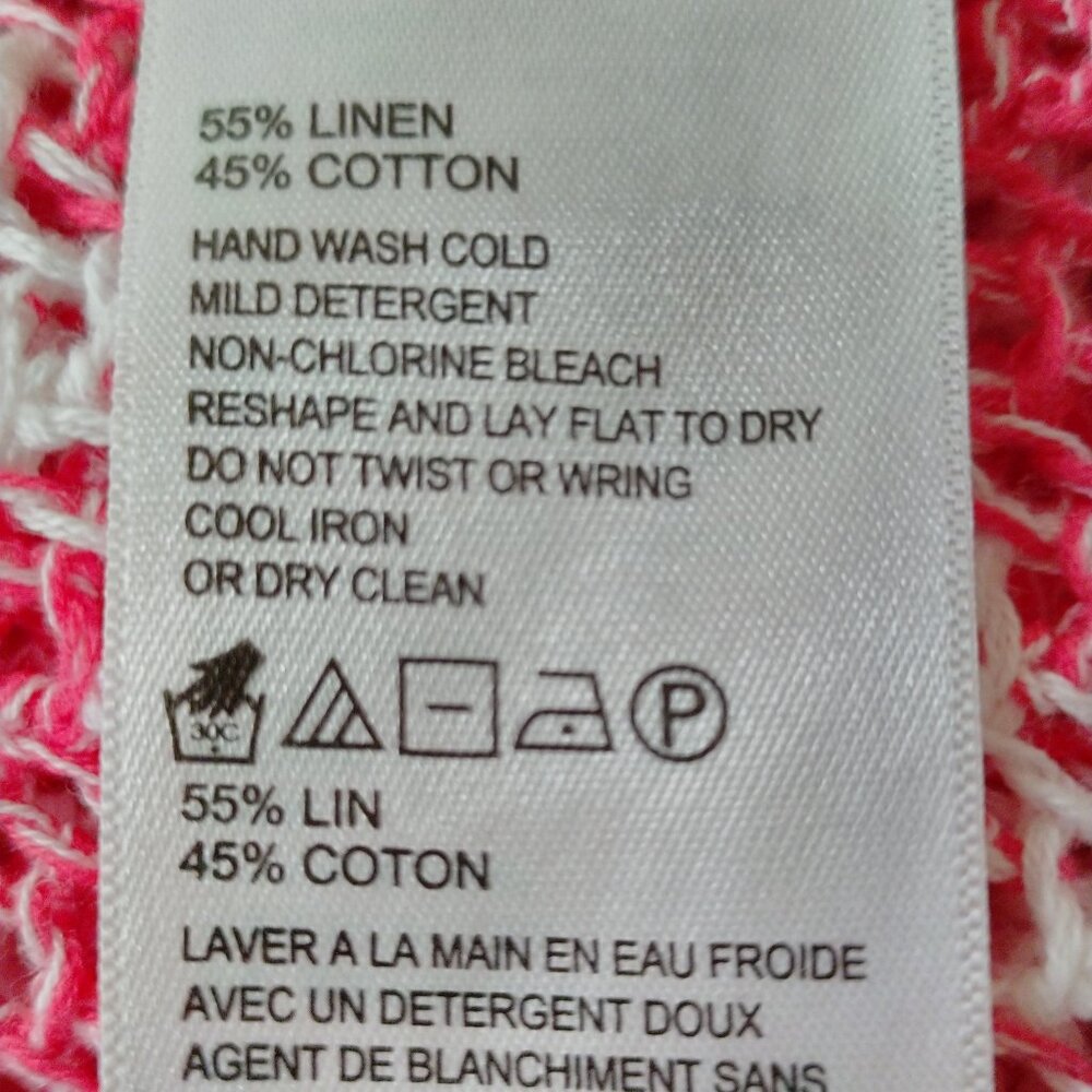 Tommy Bahama Summer Linen Cotton Blend Sweater Knit Dress, XS - Picture 9 of 9